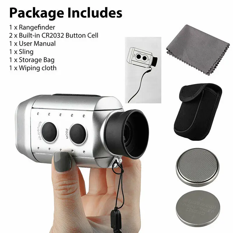 7X18 Digital Lase Golf Range Finder Outdoor Distance Finer Golf 7x Scope Golfscope Rangefinder