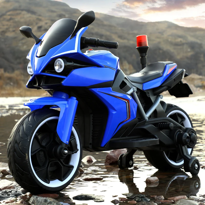 Electric Motorcycle Two-wheeled motorcycle with auxiliary wheels
