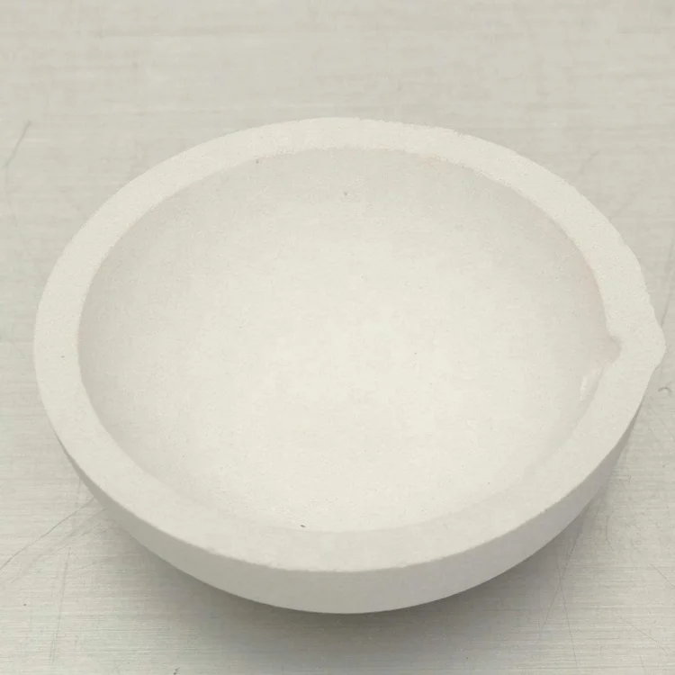 Best Selling Manufacture Gold Melting Pot Quartz Ceramic Fused Silica Crucible
