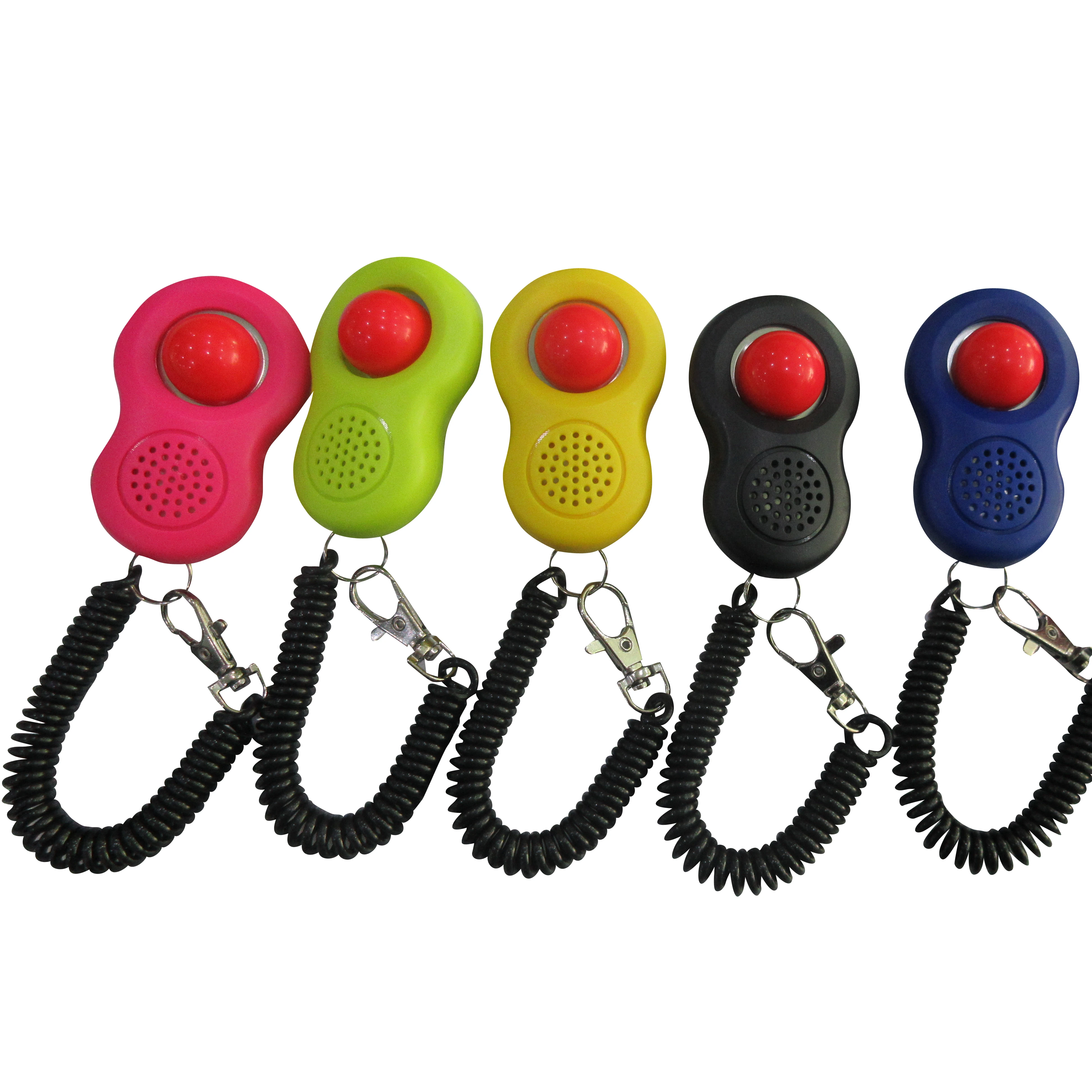 Горячая Распродажа 2021, модный розовый тренировочный кликер с кнопками, высокое качество, практичный розовый кликер для дрессировки собак