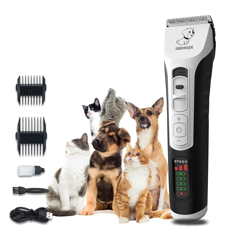 Professional Pet Cat Clipper Shaver Dog Clipper Shaving Cleaning Grooming Kit Products Pet Hair Clipper