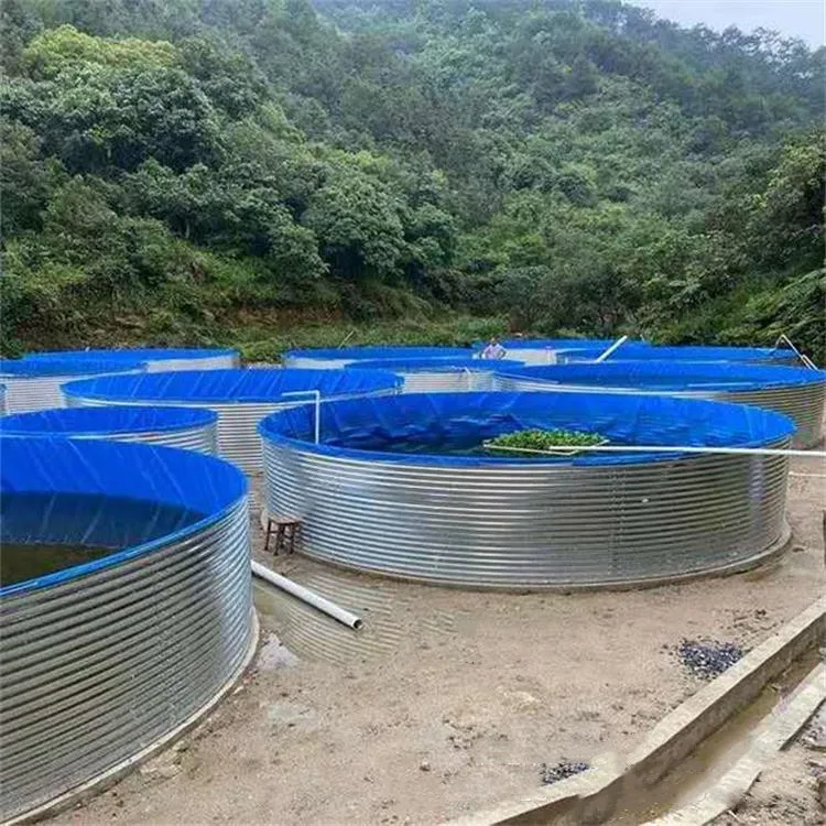 New Product Plastics Portable Indoor Tarpoline Fish Tank Tarpaulin Pond