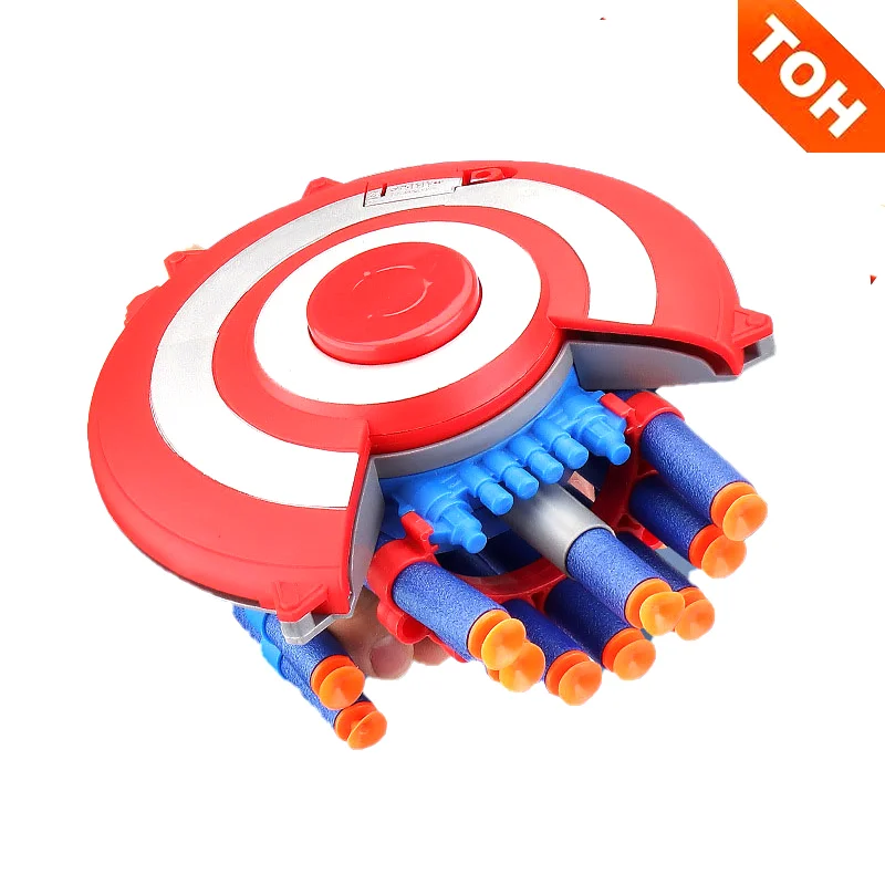 2024 New Spider Gloves Man Web Shooter educational Toy wrist shield Launcher Child boy airsoft gun shield Glove Hero for kids