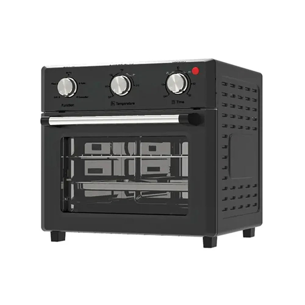 Hot Sale 1700w 120v Knob Control Power off Function Built-In Stove Lamp Cooker Kitchenware Air Fryer Oven 26 L with Rapid Power