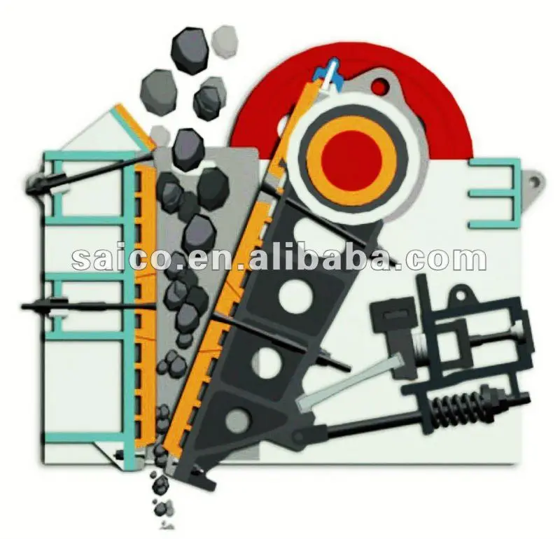 Best-selling Mining Concrete Ore Stone Crushing Jaw Crusher Machine with Feeder and Conveyor