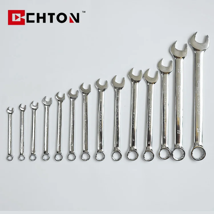 20 PCS 6-32mm Key Gear Ring Metric Combination Spanners Car Repair Tool Combination Wrench Set
