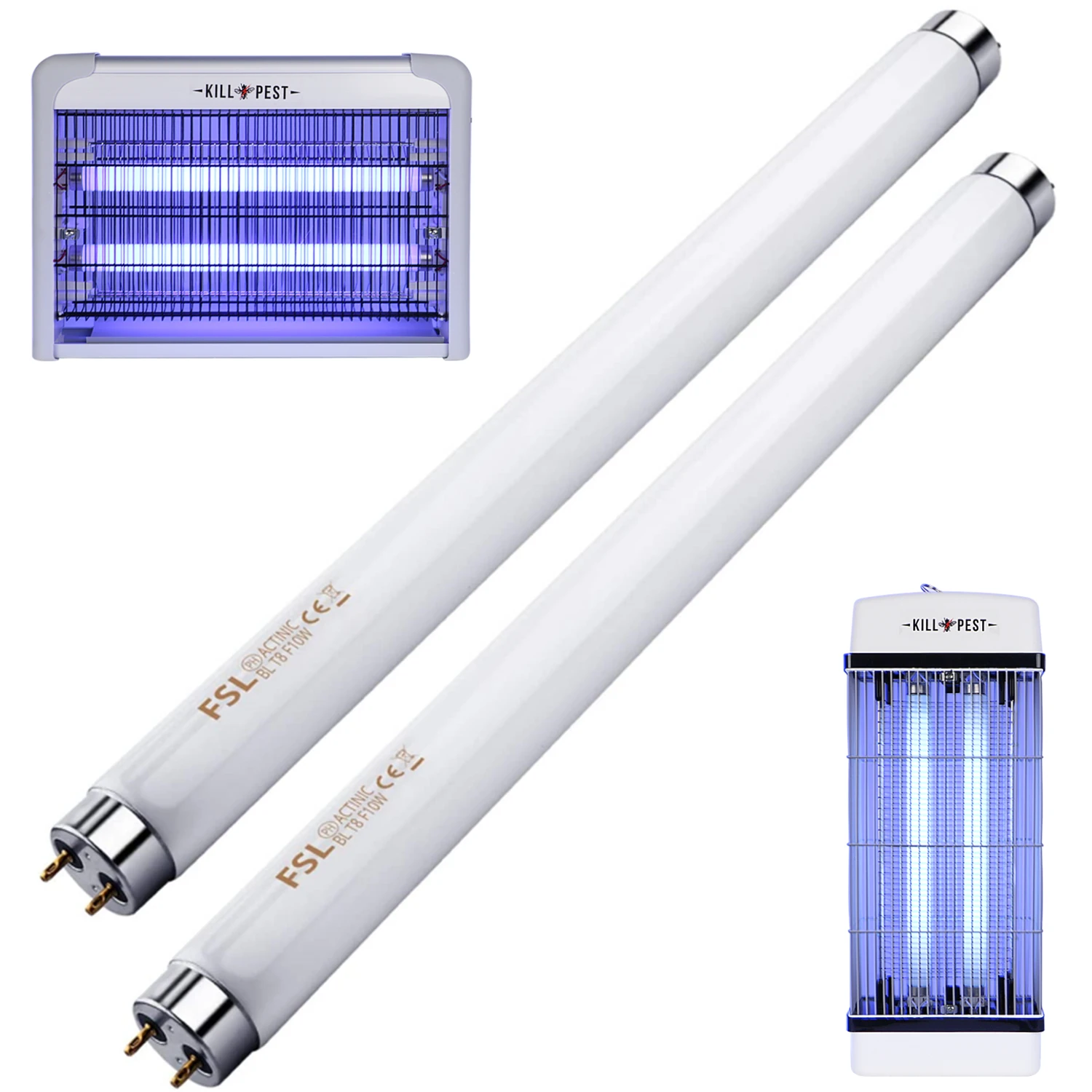 PL  T8 10W 15W 20W FSL UV Tubes for electric bug zapper mosquito killer lamp in good price and good quality