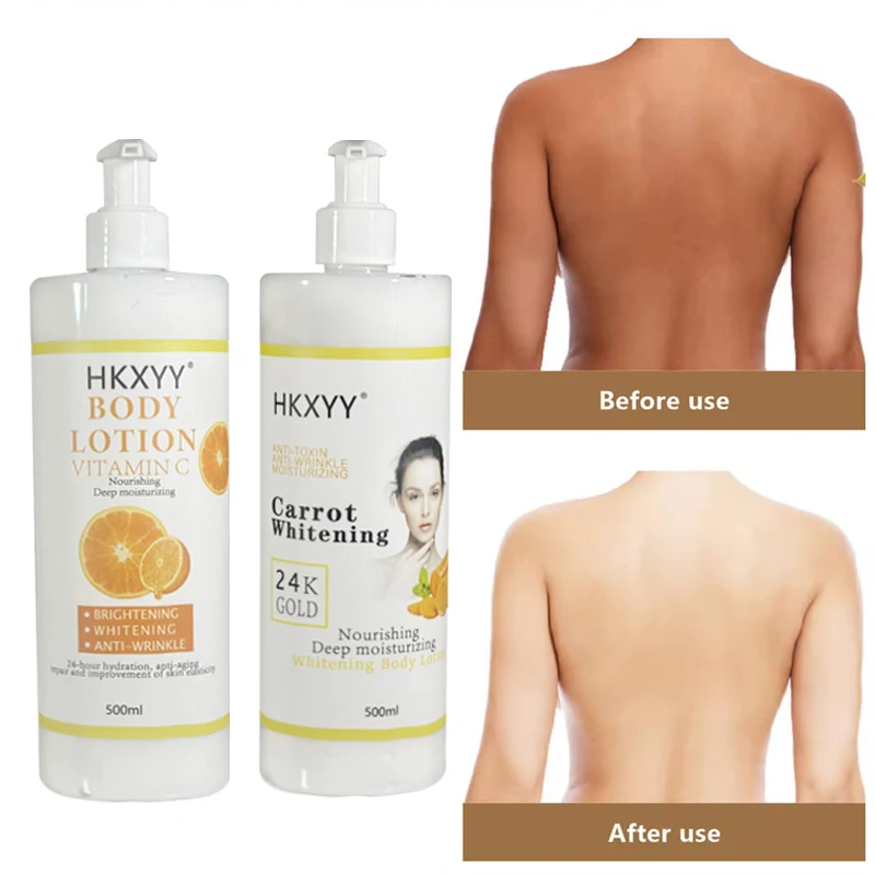 Best Whitening Body Lotion Skin Care Arbutin Kojic Gluta Turmeric Hydrating Body Milk  Carrot Anti aging Lightening Cream
