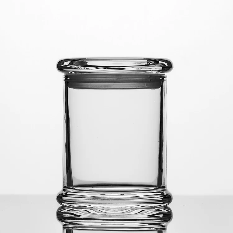 2oz 7oz 11oz 15oz Exclusive Customizead High Quality Luxury Glass Candle Jars For Candle Making Candle Container With Lids