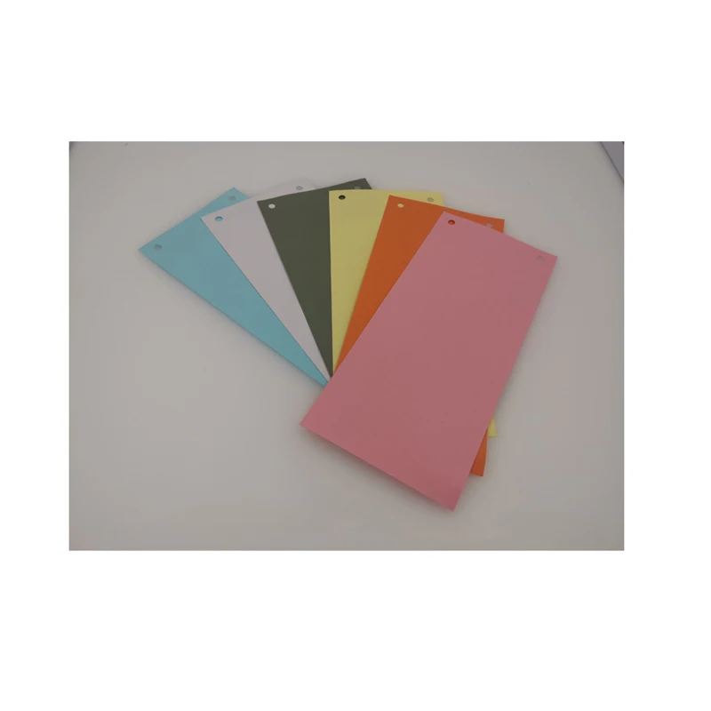 
Factory direct colorful pure wood pulp paper divider used for filing 