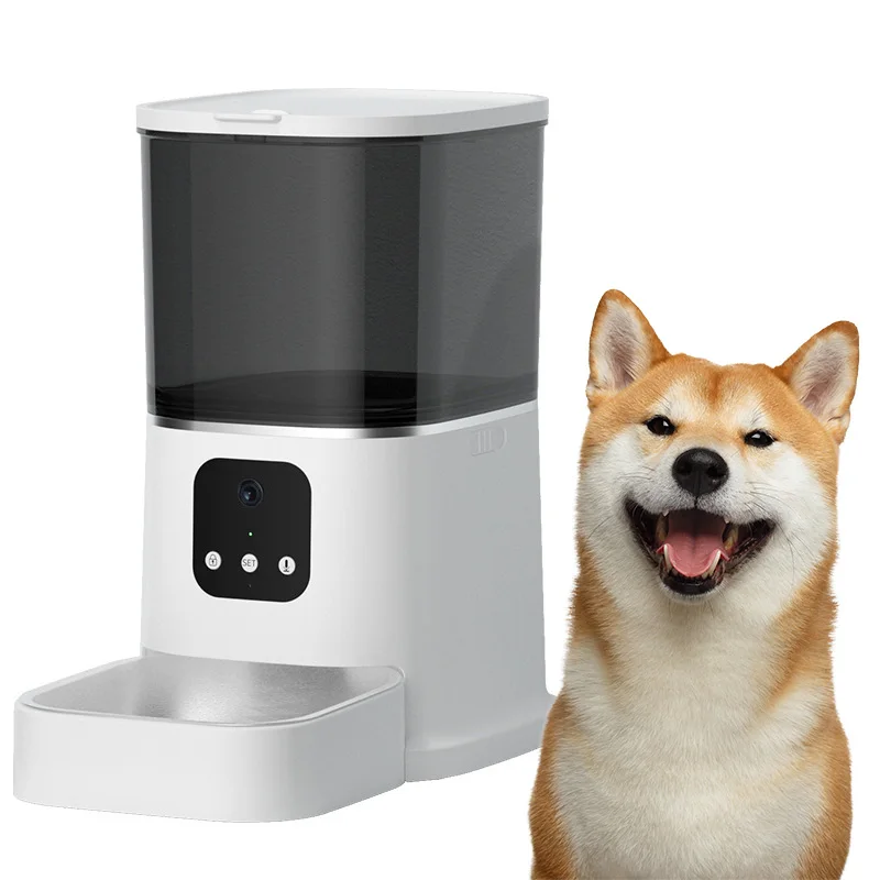 Высококачественная умная миска для собак и кошек кормушка домашних животных автоматическая большой емкости 6 л