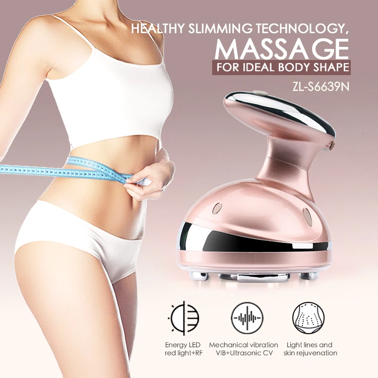 Fat Burning Device Rf Cavitation Device Body Shape Fight Cellulite Reducer Vacuum cavitation system weight loss machine at home