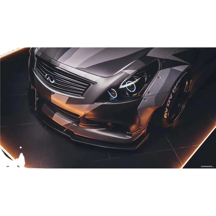 DarwinPRO BKSS стиль углеродное волокно широкоугольный комплект для Infiniti G37 седан