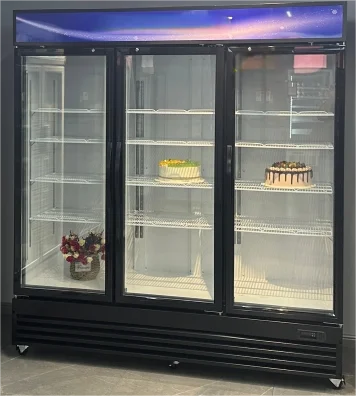 upright display Pepsi cooler supermarket  upright  beverage  display fridge commercial vertical  Coka two doors three doors