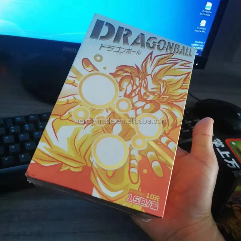 Popular Anime DragonBall Collection Cards Booster Box Super Heroes SSP Flash Cards Board Game Trading Cards