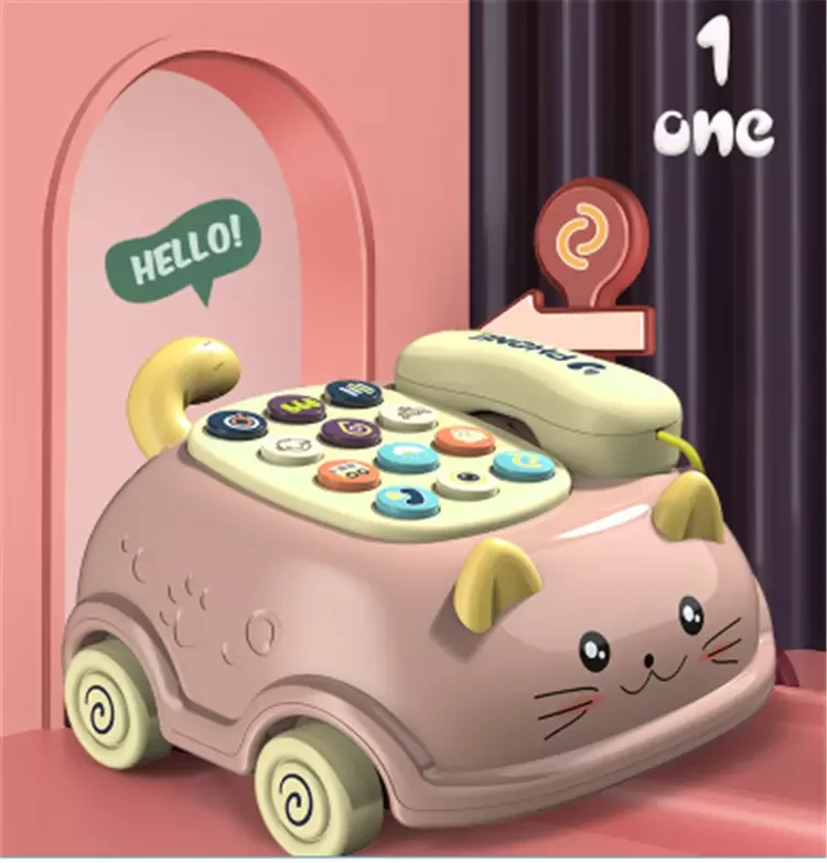 Intelligent Music Cartoon Animal Mobile Phone Toy Kids Toy Telephone Toy