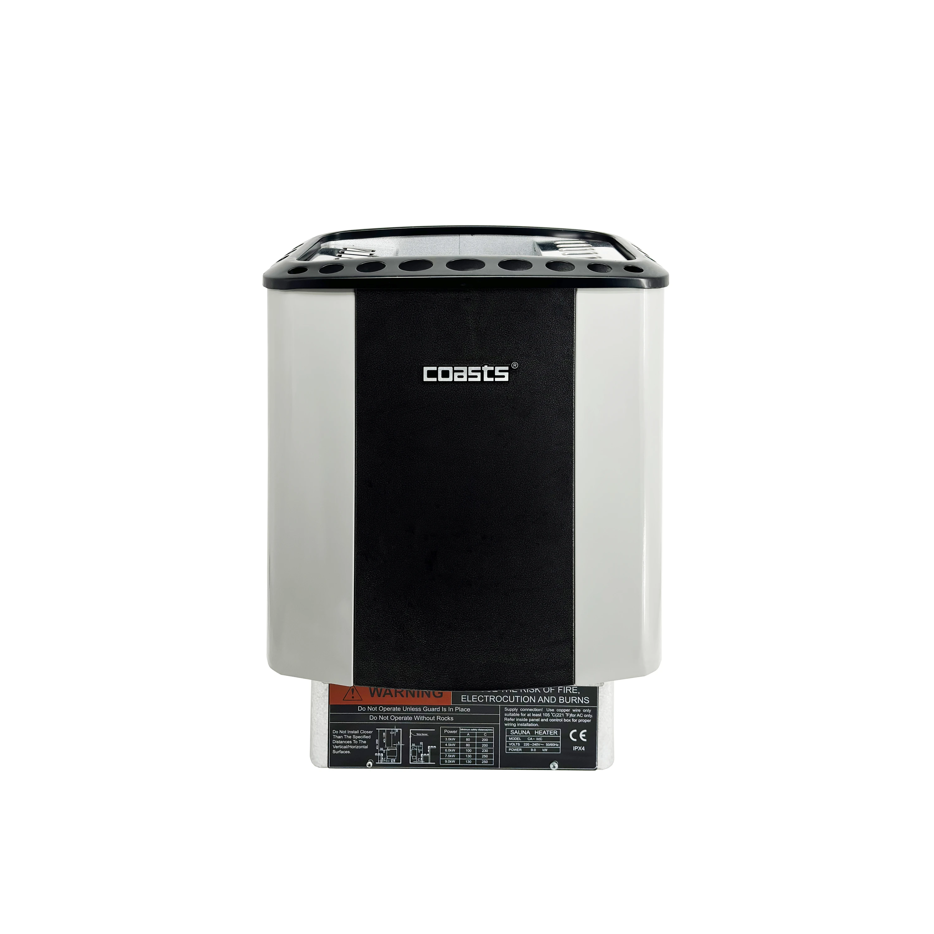 COASTS 4.5kw Superior Electric Sauna Heater High Quality Sauna Stove for Barrel Sauna Room
