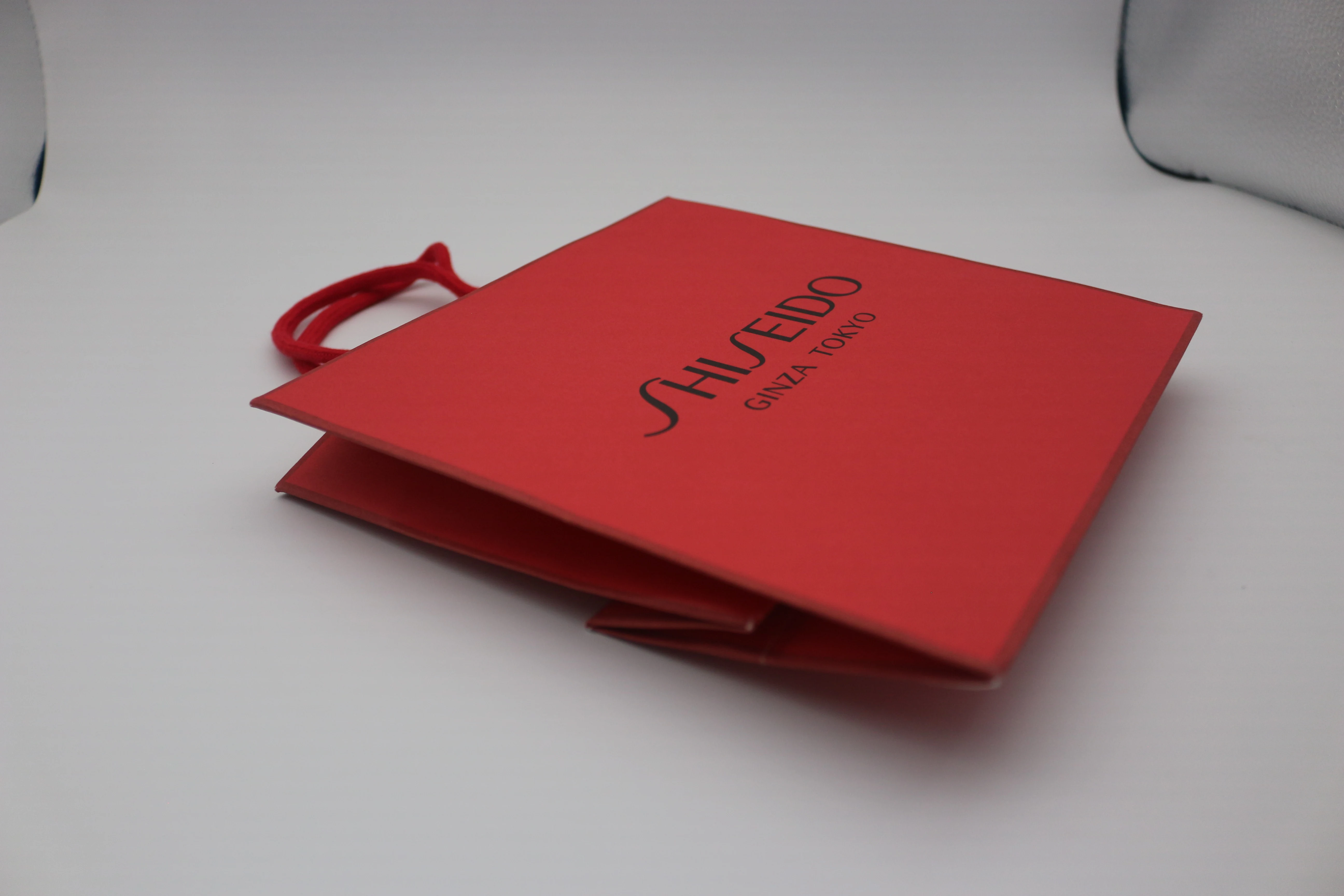 Kraft paper shopping take away bag customize logo design packing big printing