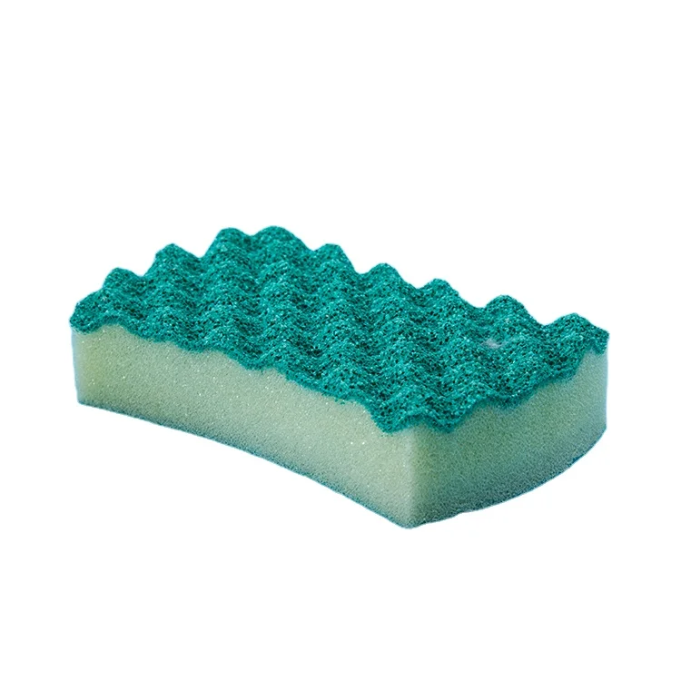 Multi-colors PU Sponge With Scouring Pad In Different Shapes
