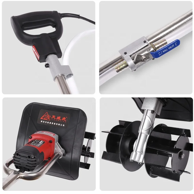 
New durable portable micro construction handheld concrete cement mortar mixer 