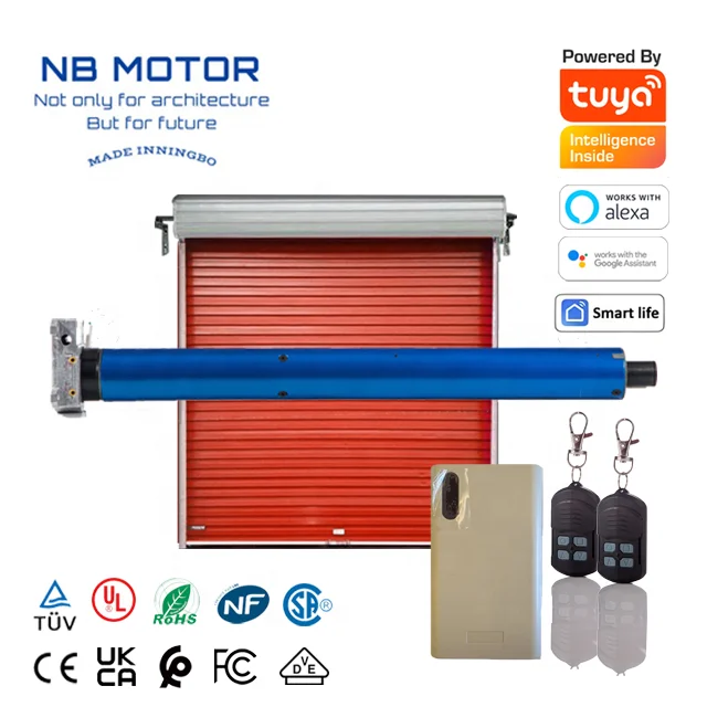 NB MOTOR Reroad AC 220V Automatic Rolling Shutter Door Motor Controller with 433mhz Frequency Receiver