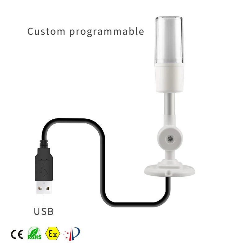 LR professional manufacturers N1 series Single layer tricolor LED Warning Light/fabricator fabrication company