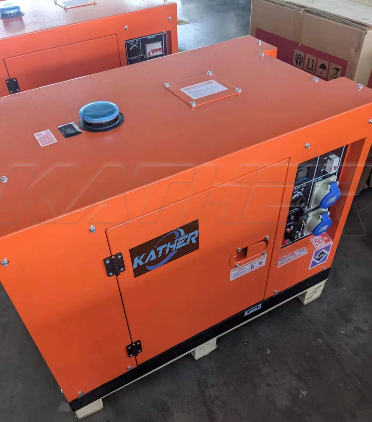 5KVA 8KVA 10KVA 12KVA 15KVA 20KVA Super Silent Diesel Genset Low Noise 1phase 3phase Portable Diesel Generators 20kw 10kw