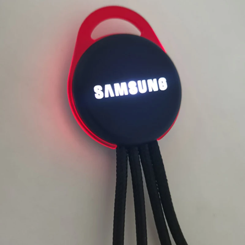 
4 in 1 Customized Led Light Logo Charger USB Cable All in one Multi USB Charging Cable 