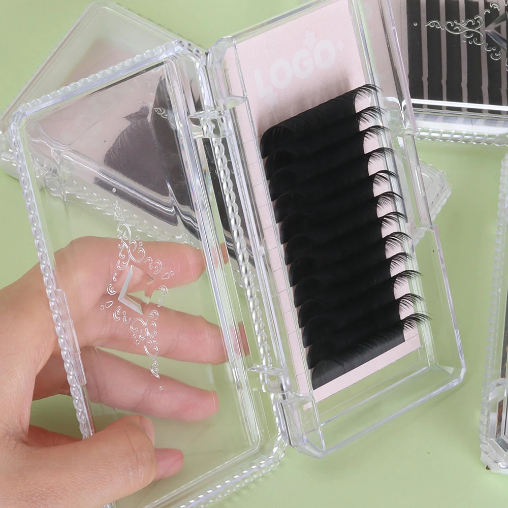 Professional Classic Lash Tray Siberian Individual Faux Mink Eyelash Extension Wholesale Volume Lash Extensions