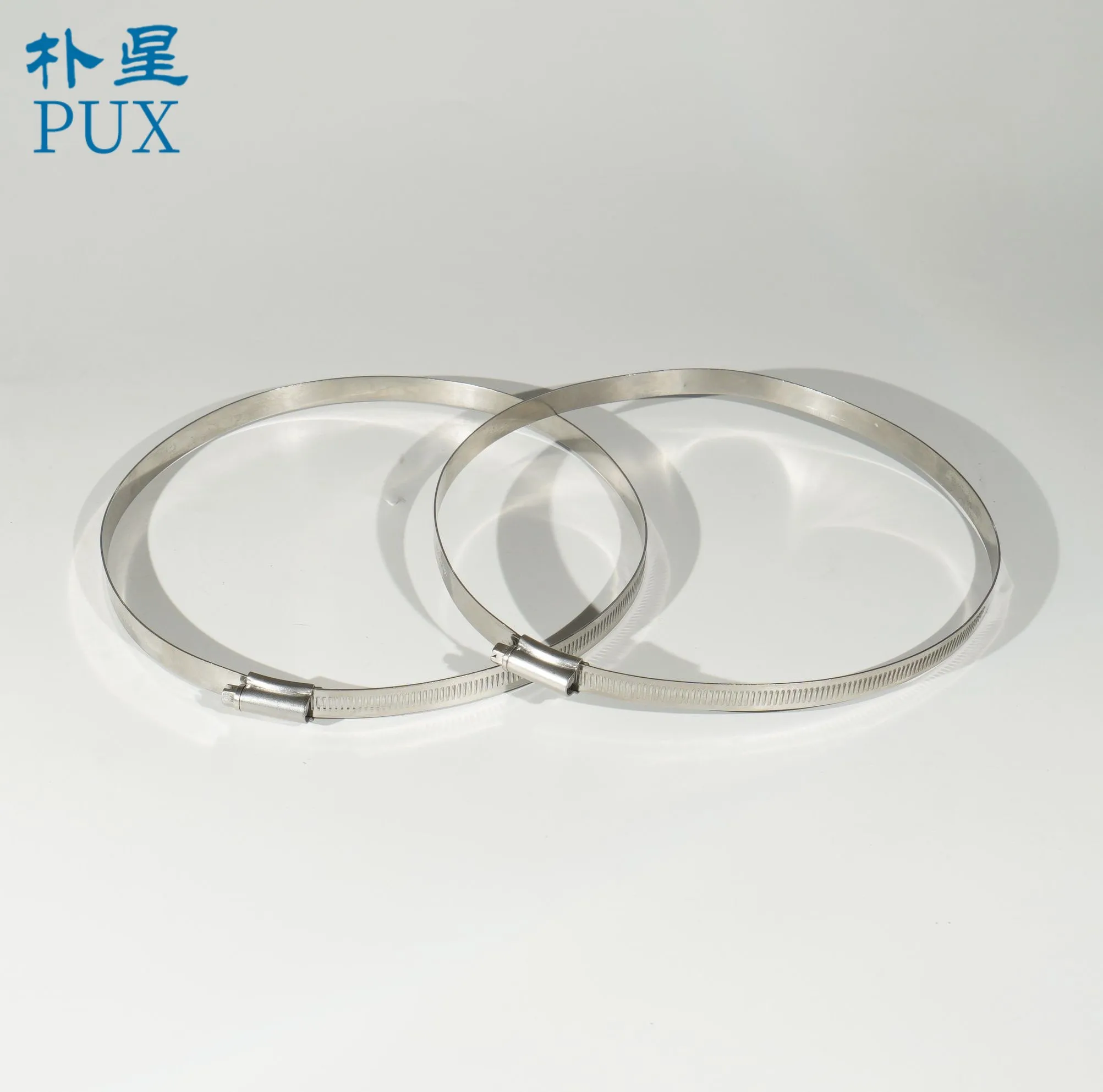 Hose Clamp of Us Style Outlets Miniature Partial Stainless Steel  Hose Clamp American Throat Hoop Titanium Pipe Hose Clamp