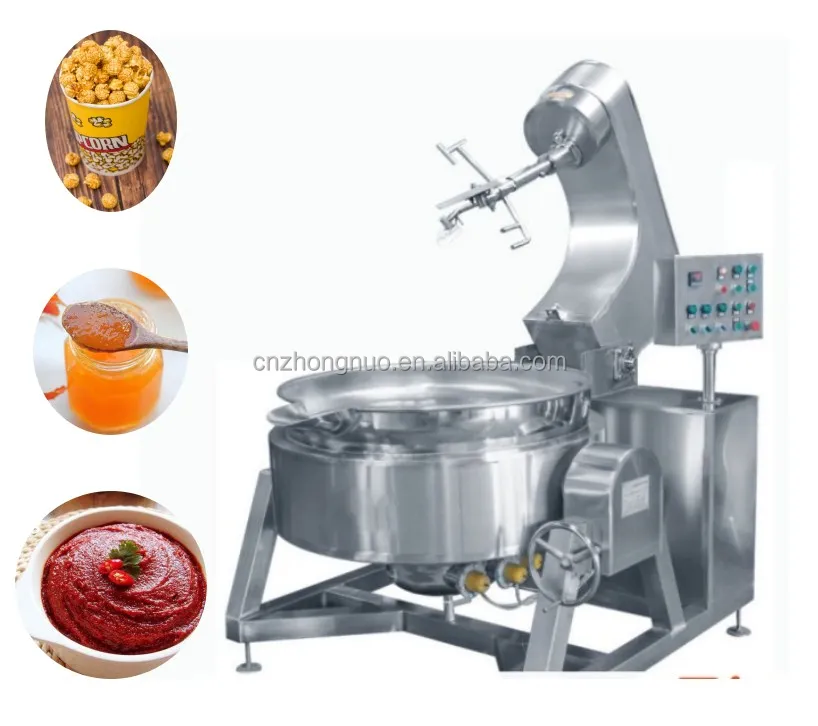 Candy Caramel Popcorn Soup Kettle Stove Syrup Jam Cooker Sauce Cooking Mixer Machine Boiling Pot
