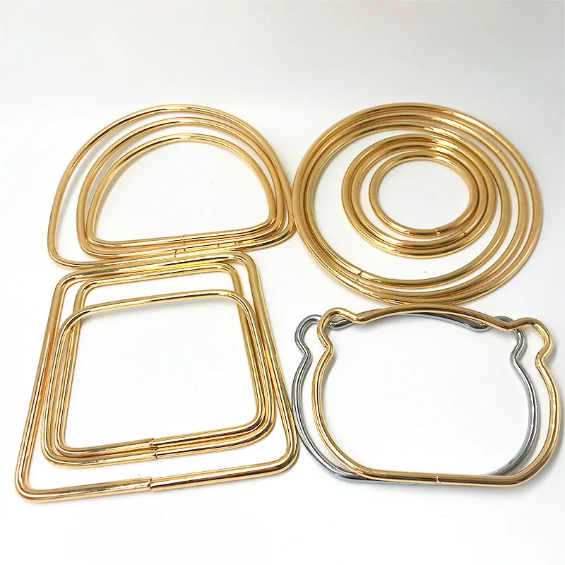 Bag Handle Wire Ring D-Ring Handheld Circular Handheld Hardware