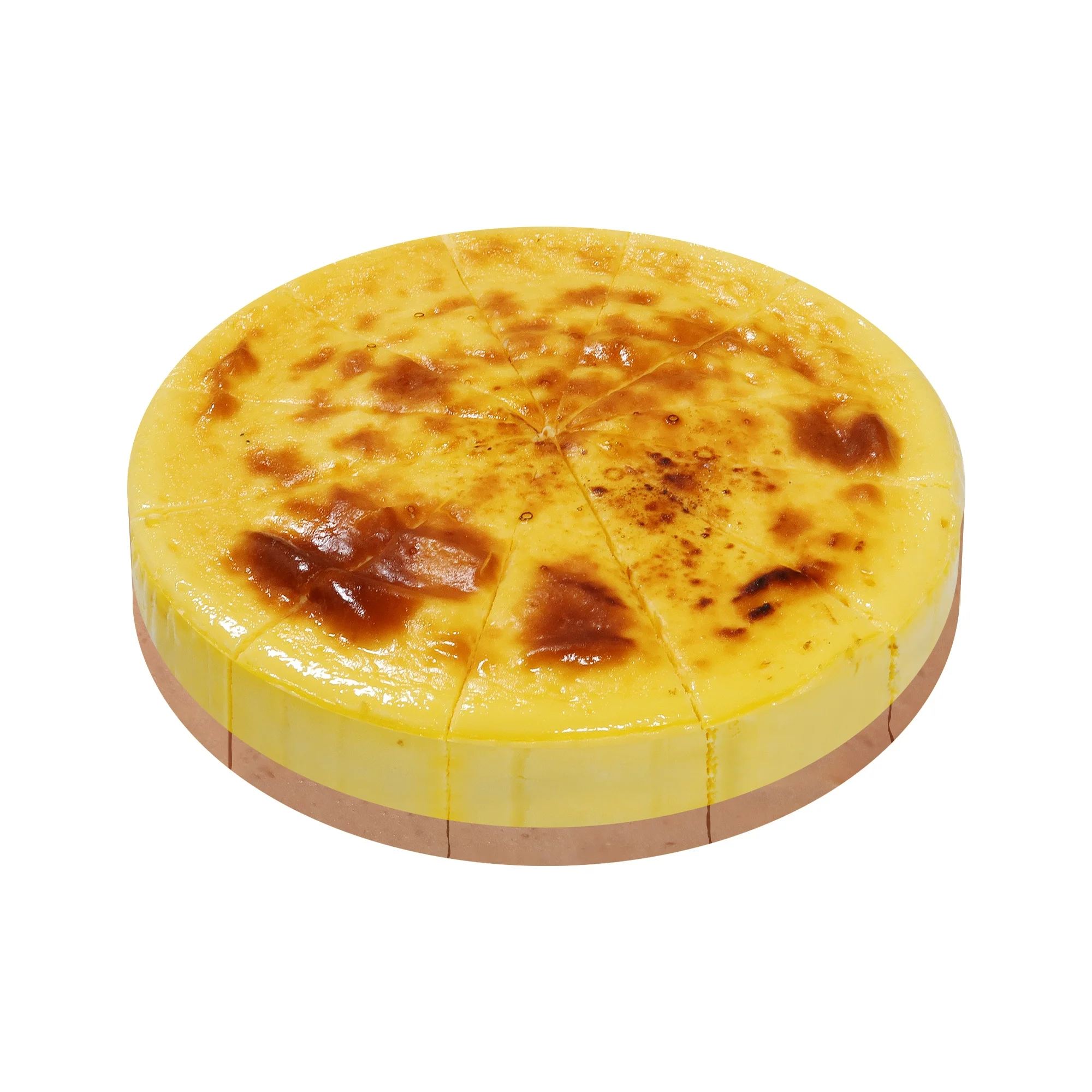 High Quality China Manufacture E-commerce Restaurant Cream Fast shipping 8-inch taro paste Basque cake