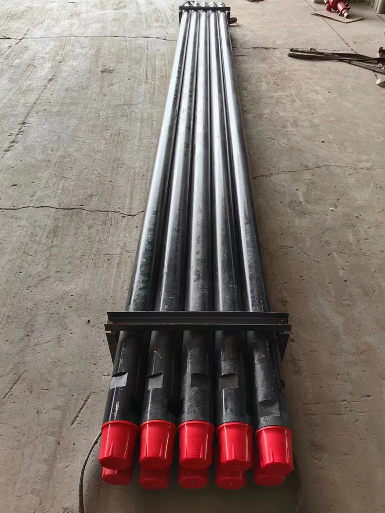 140 drill pipe, dedicated for DTH pneumatic water well drilling rigs, thickness 8mm