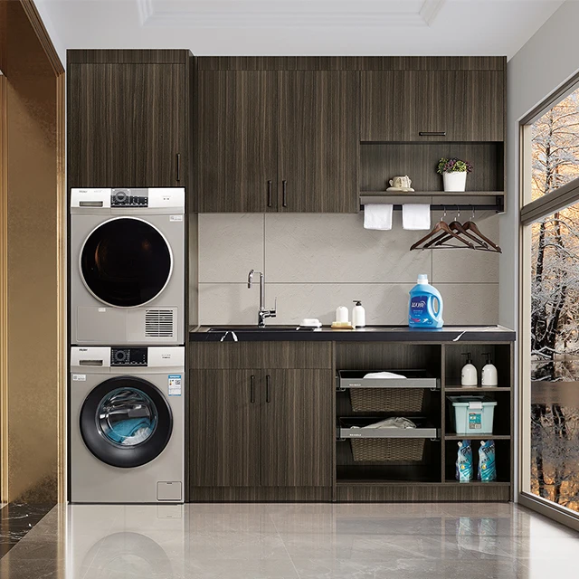 BNITM New Designs Wall Mounted Customized Wash Basin Cabinet Washing Cabinets Laundry Cabinet