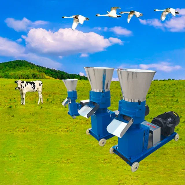 Poultry Animal Pellet Feed Machine Pellet Mill For Cattle Feed