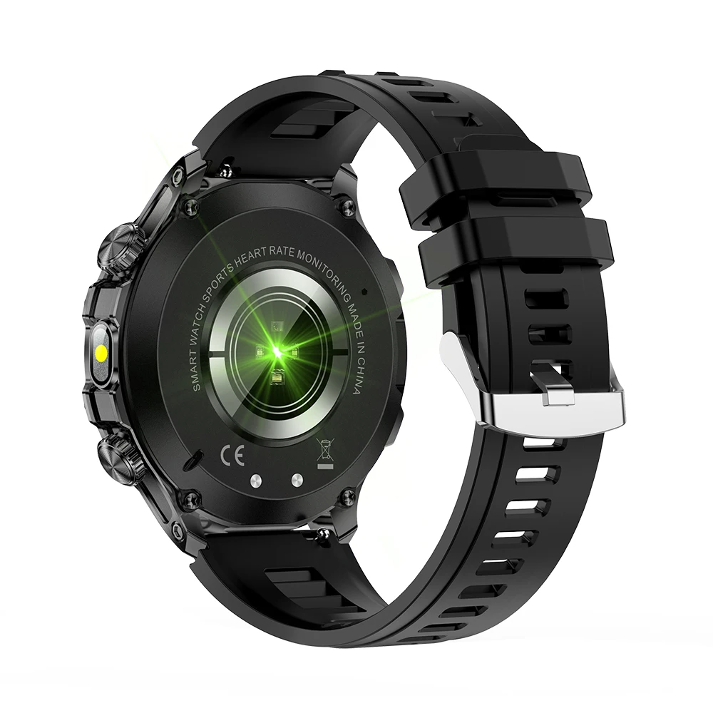 TKYUAN Outdoor Sports Watch Led Flash Light 1.85 Inch Big Screen 700Mah Battery Waterproof Sport Bluetooth Smartwatch For Men