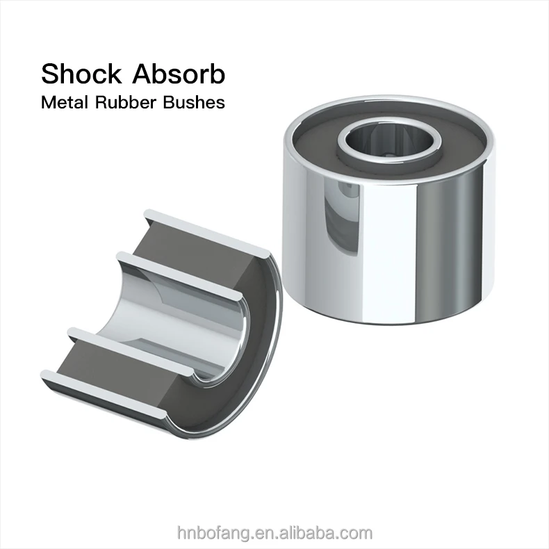 OEM DN 20 mm Shock Absorbing Bonding Sleeve Metal Rubber Bushes