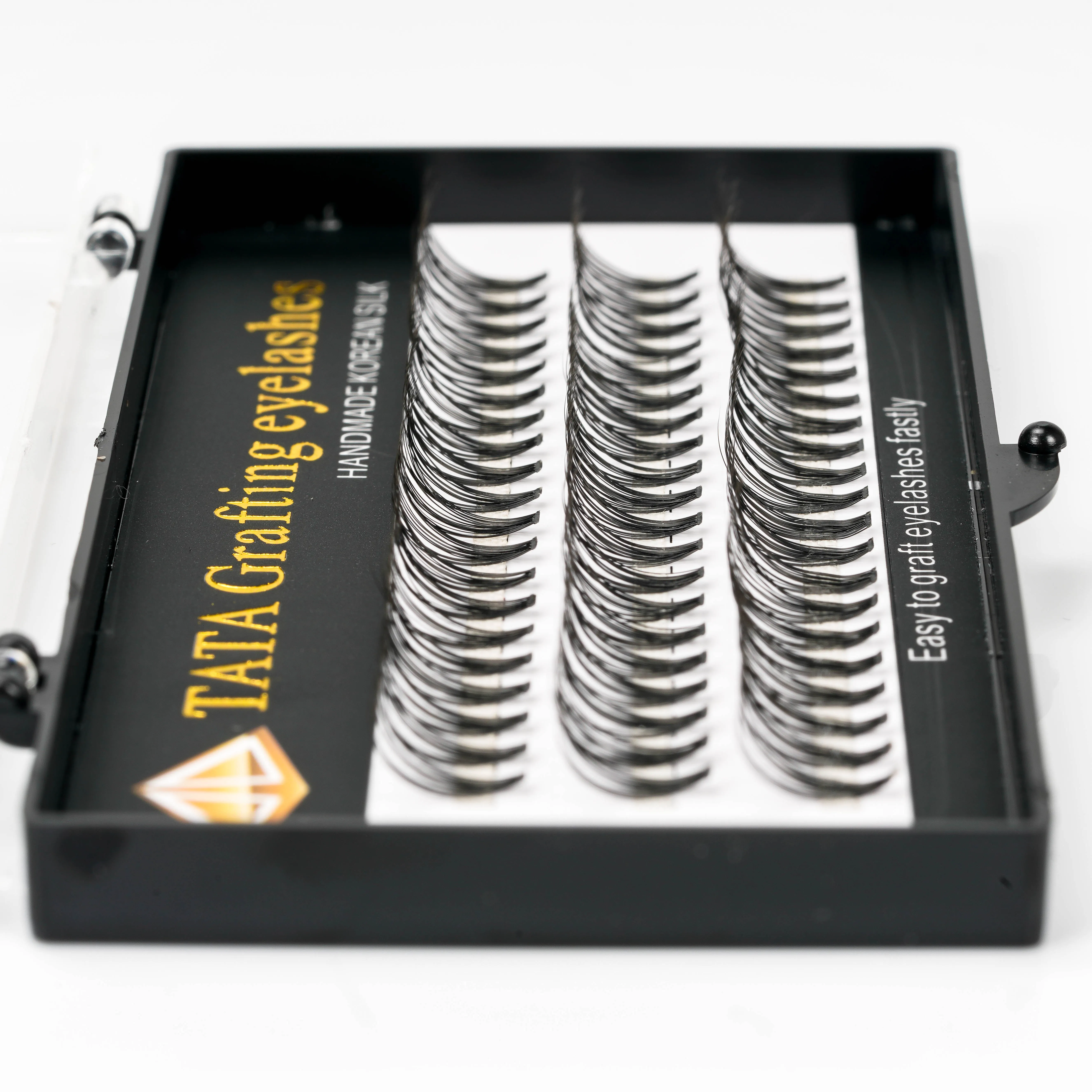 Синтетические шелковые ресницы для наращивания 20d готовые ресницы для увеличения объема