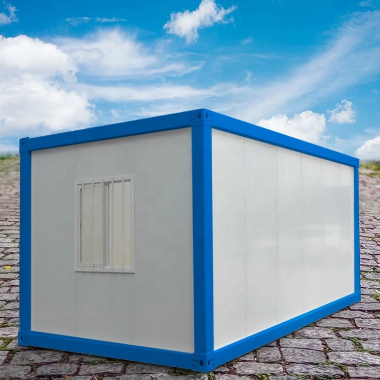 Сборный модульный контейнерный дом для временного проживания сборный с туалетом
