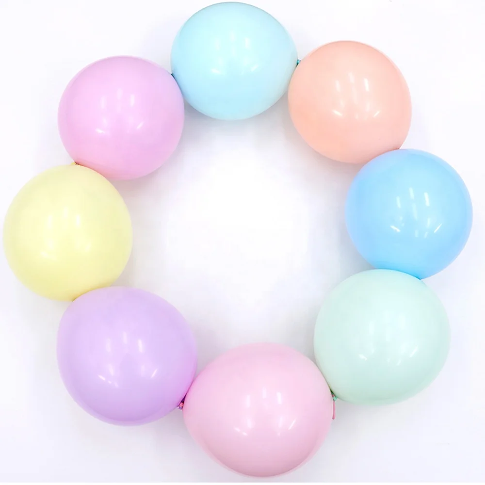 Happy Birthday Bulk Round globos Latex Ballon Quick Link Balloon