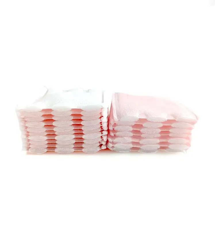 Wholesale hot sale Custom design High Absorbency Disposable 5x6CM Cosmetic Cotton Pads