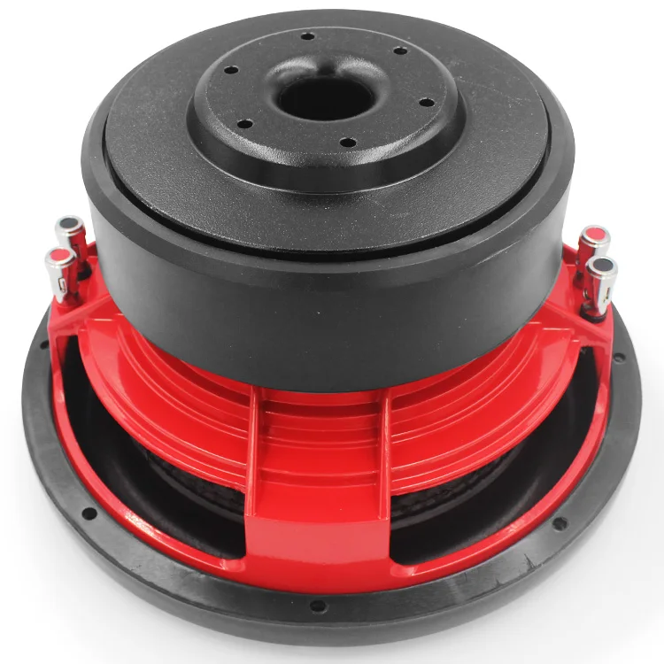 Super Loud 2000W  Dual 4 Ohm Carbon Fiber 10 inch Subwoofer Speaker for Car Audio Speaker