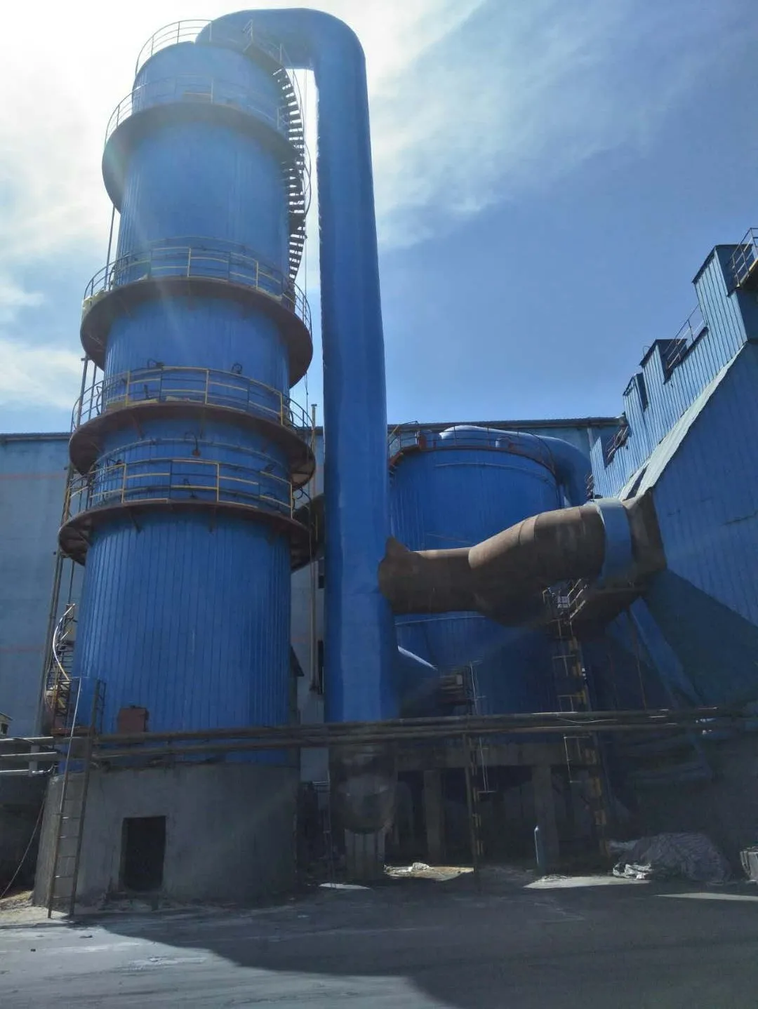 Electric industrial asphalt fume collection system