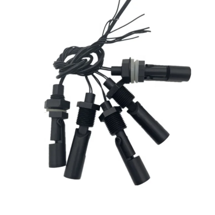 Black Water Level Sensor Detector Aquarium Tank Side Mounted Horizontal Liquid PP Float Switch