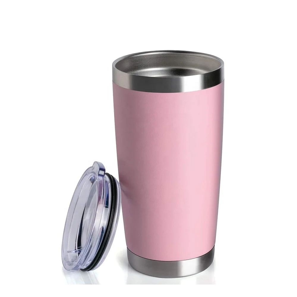 Термокружка для сохранения горячей и холодной воды, стаканы для вина 30 унций, кружка из нержавеющей стали 18/8, кружка 20 унций, прямая Изолированная кружка