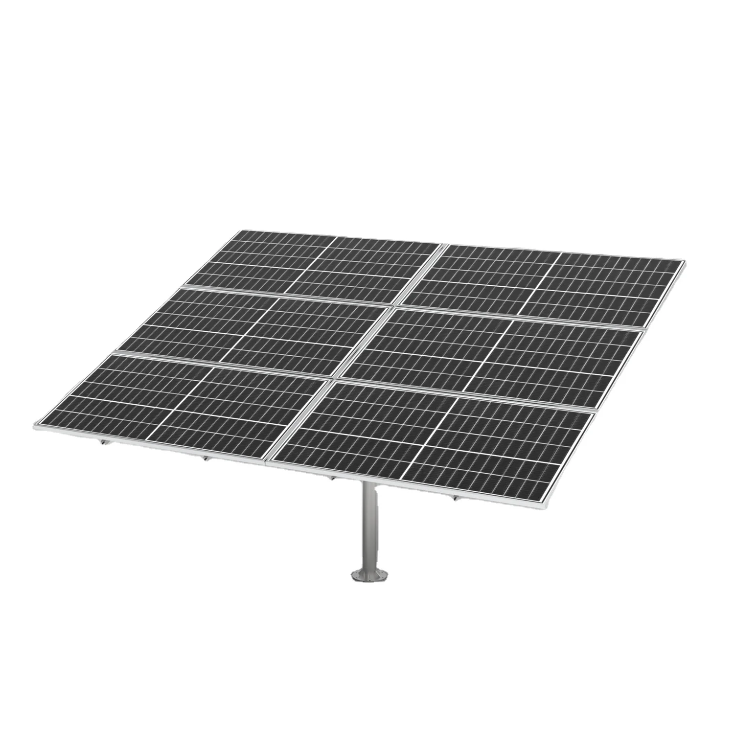 2 Axis High Efficiency Solar Tracker for Optimal Sunlight Capture and Energy Generation