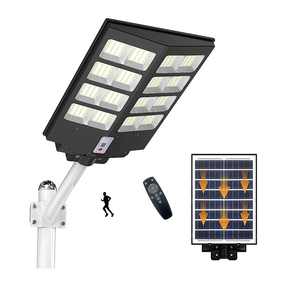 ABS Remote Solar Street Lighting 180w 240w 300w solar garden street light
