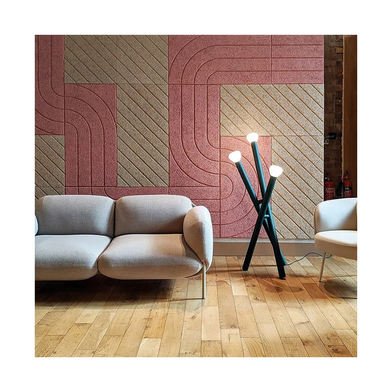 Sound Absorptive Materials Sound Diffusion Sheet Non-woven Acoustical Panel