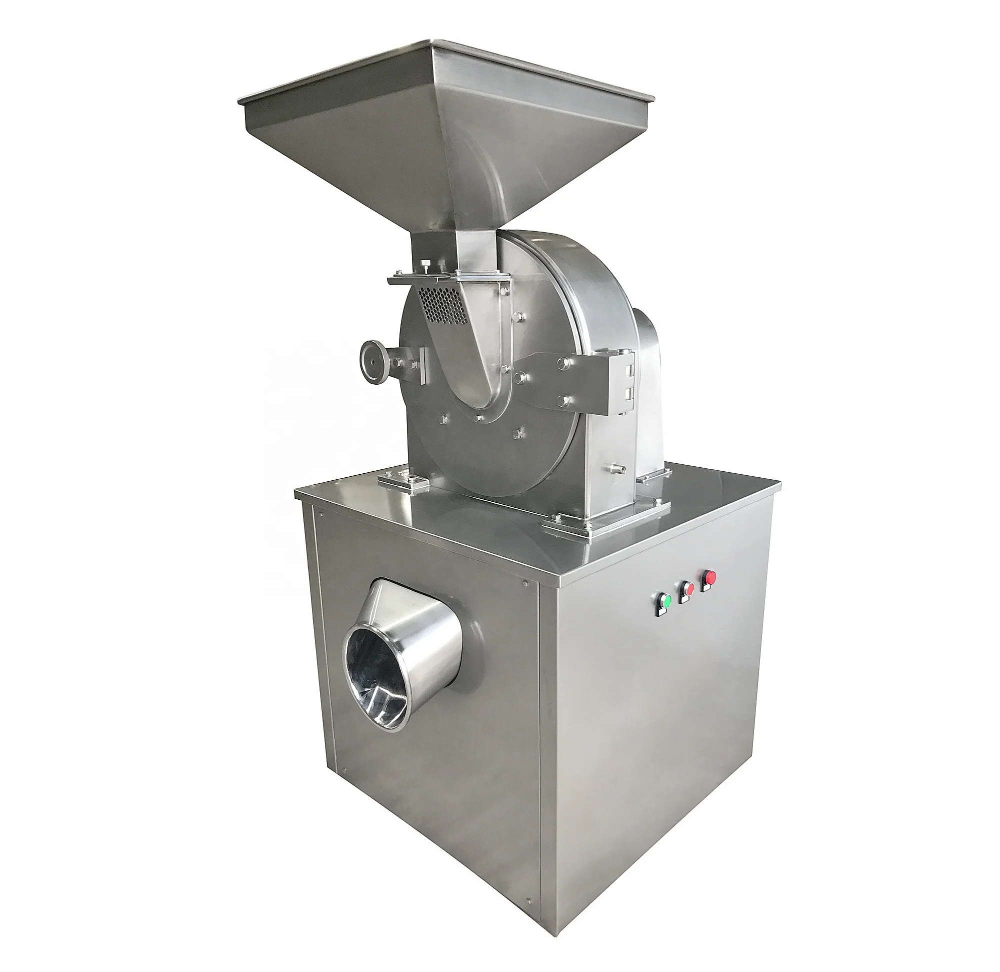 Small stainless steel pin mill for sugar salt spice